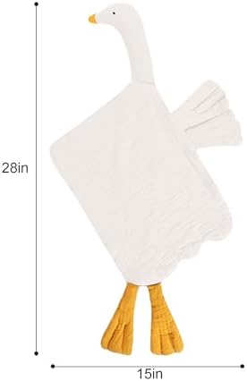 Wimist Baby Lovey Blanket Soft Goose Toy 0-6 Months