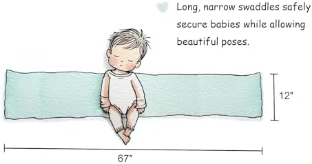 Sunmig Newborn Stretch Wrap for Baby Photography