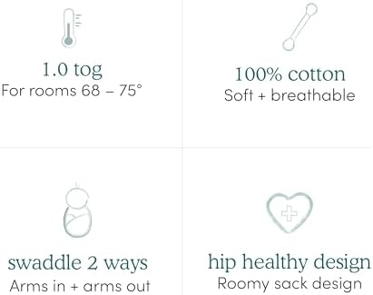aden anais Essentials Easy Swaddle Wrap 3-Pack 1