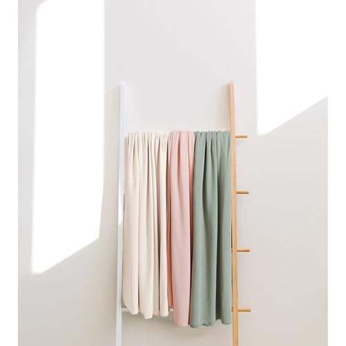 MairMore Baby Swaddle Blanket with Beanie Set Apricot 1