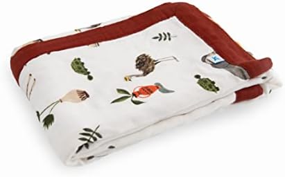 Little Unicorn Deluxe Muslin Receiving Blanket