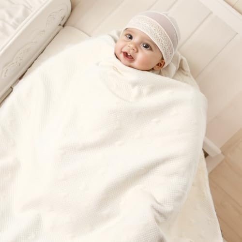 Galabloomer Unisex Baby Blanket - Vintage Rose