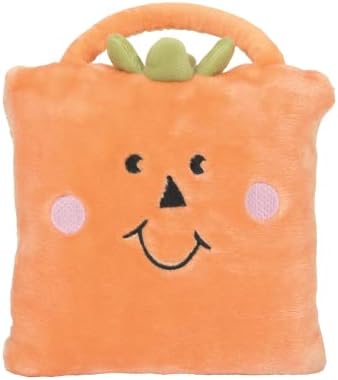 Enesco New Baby Pumpkin Travel Blanket - Soft Foldable 24x24 Inch
