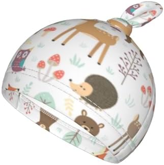 Sozzjile Deer Swaddle Blanket with Beanie Set for Newborn