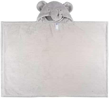 Gerber Baby Hooded Wearable Blanket Set Animals Geos Neutral One Size