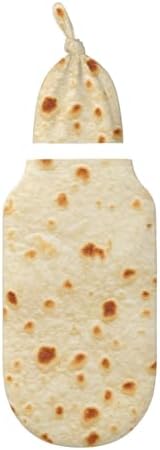 Figtihw Soft Tortilla Swaddle Blanket for Newborns