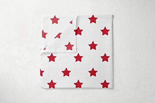 Bacati 4 Pack Swaddle Blankets for Boys