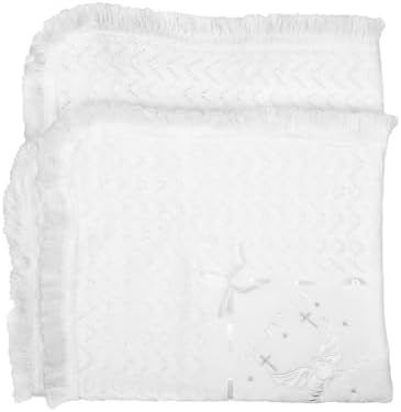 Runeaoys Baby Blanket Swaddle Shawl for Baptism Christening Gifts