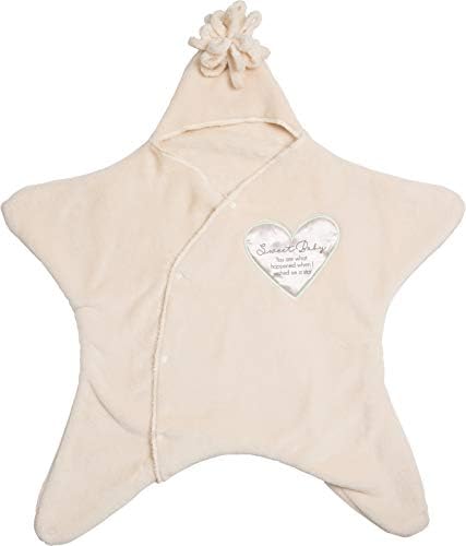 Pavilion Gift Company Star Swaddle Blanket for Newborns