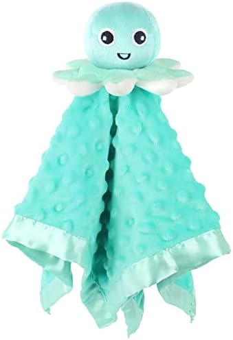 JARIFERR Baby Security Blanket Octopus Plush Lovey
