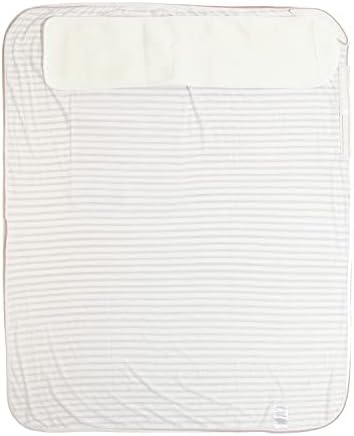 Freshly Picked Swaddle Blanket with Rose Stripes 1