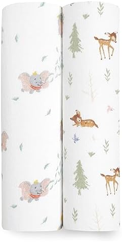 aden anais Disney Friends Muslin Swaddle Blankets 2 Pack