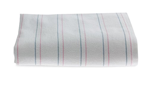 Medline Candystripe Baby Blanket Set 36 x 36 3 Count