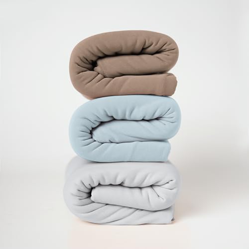 MairMore Baby Swaddle Blanket with Beanie Set Brown 1