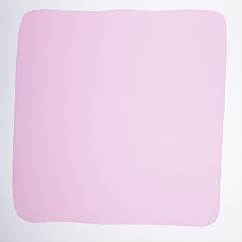 EVERYDAY KIDS 4 Pack Soft Flannel Swaddling Blankets for Newborn Girls