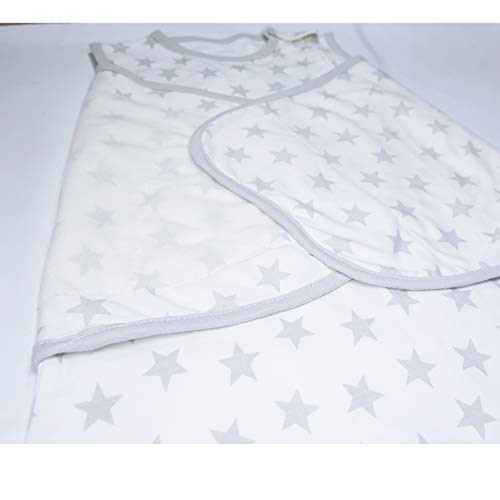 AugTwig Baby Sleep Sack Swaddle 3-Way Adjustable 6-12 Months