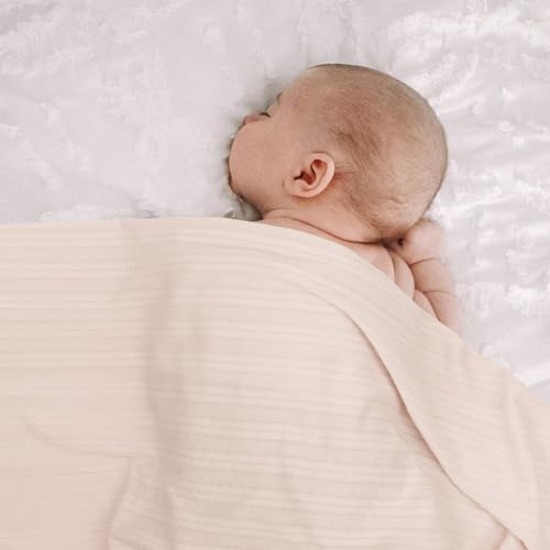 DRESHOW Newborn Blanket Hat Mittens Set Soft Protective