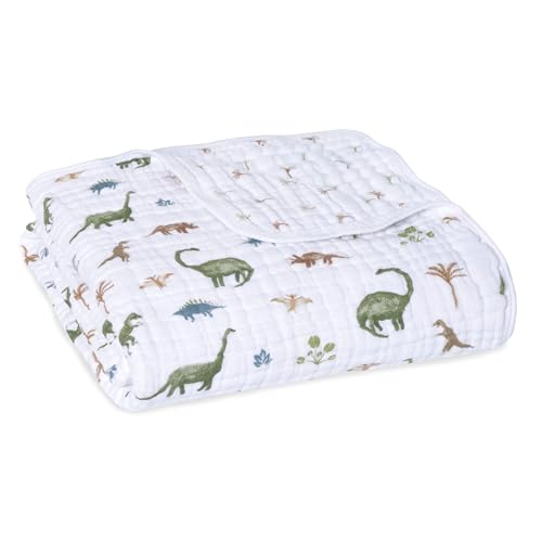 Aden Anais Dino Jungle Muslin Blanket for Baby