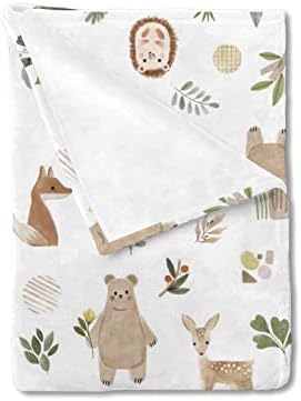 HawSkgFub Flannel Fleece Baby Blanket for All Seasons