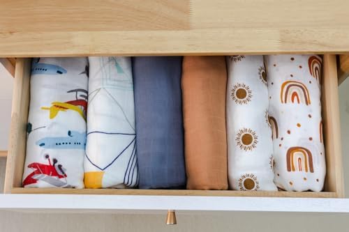 CHUNGEL Essentials Swaddle Blanket 47x47 for Baby Boy