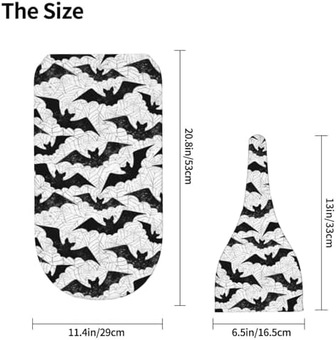 Muishi Black Bat Newborn Swaddle Blanket Hat Set 1