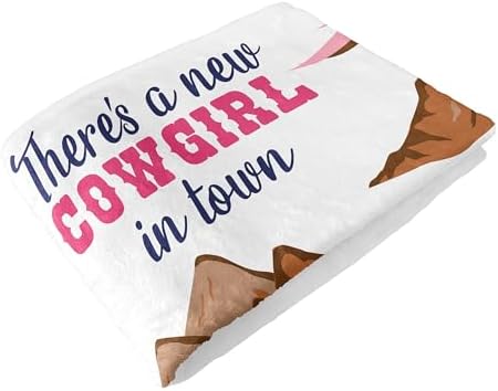 Sweet Jojo Designs Western Cowgirl Baby Milestone Blanket Set