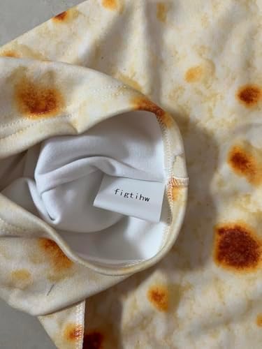Figtihw Soft Tortilla Swaddle Blanket for Newborns