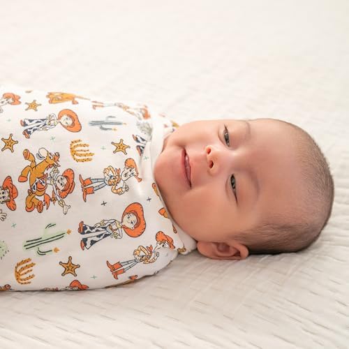 aden anais Essentials Easy Swaddle Wrap Quick Change with Bottom Zipper 3-Pack