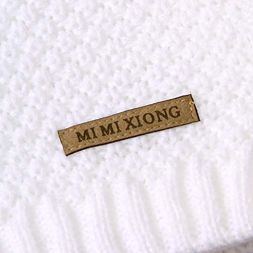 Mimixiong Soft Warm Crochet Baby Blanket 40x30 Inches