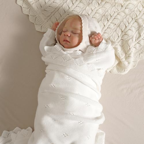 Mimixiong Soft Cotton Swaddling Blanket 30x40 Inch
