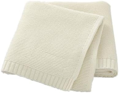 Personalized Embroidered Cotton Knitted Blanket for Baby