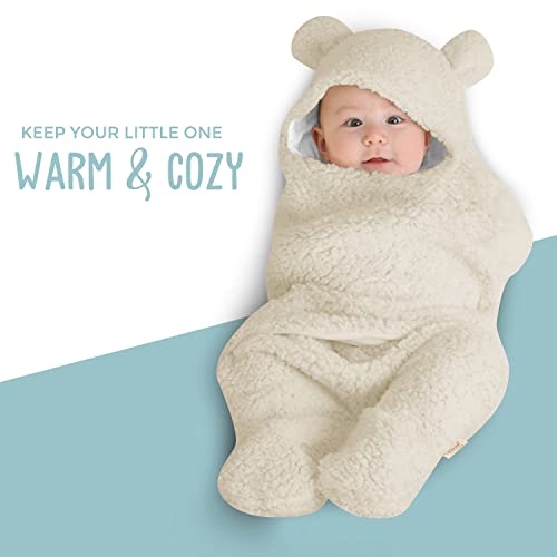 BlueMello Baby Swaddle Blanket - Ultra Soft Plush Swaddle Wrap
