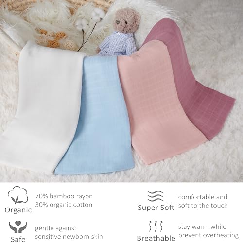 Meracorallo Silky Soft Swaddle Blanket for Baby