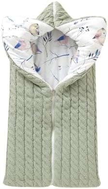 LLmoway Warm Baby Sleeping Bag Winter Swaddle Sleep Sack