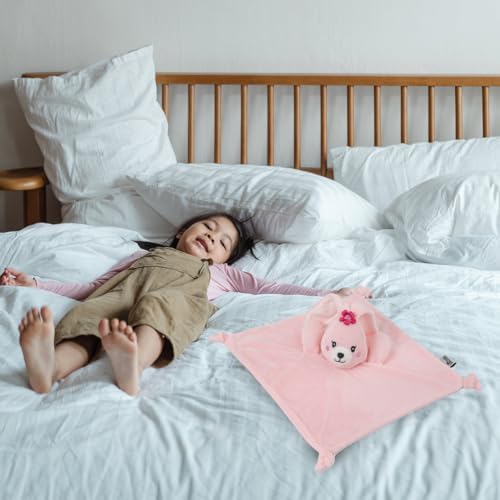 KINREX Rabbit Security Blanket - 12 Inch Soft Plush Toy