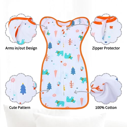 Roksuma Transition Swaddle 3-6 Months 2-Pack 1
