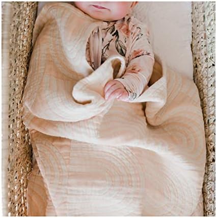 Crane Baby Rainbow Blanket 30 x 40