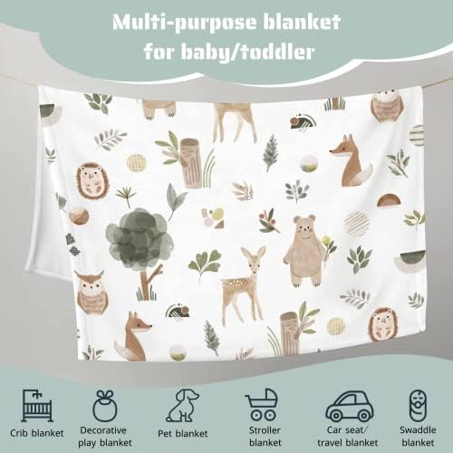 HawSkgFub Flannel Fleece Baby Blanket for All Seasons
