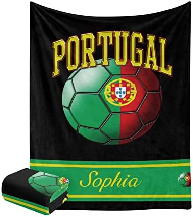 XOZOTY Portugal Flag Swaddling Blanket 30x40 Inch