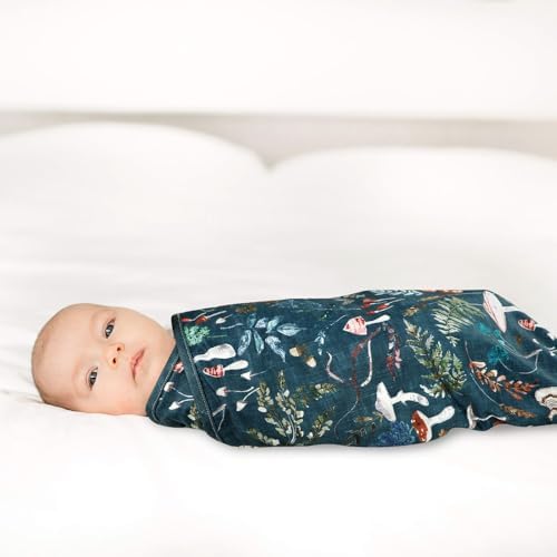 SWESEN Baby Swaddle Blanket - Soft Stretchy Double Layer for Newborns