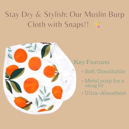 ZandH Global 4pc Clementine Muslin Swaddle Set