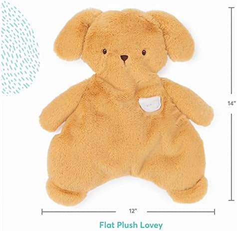 GUND Baby Oh So Snuggly Puppy Lovey Butterscotch Yellow