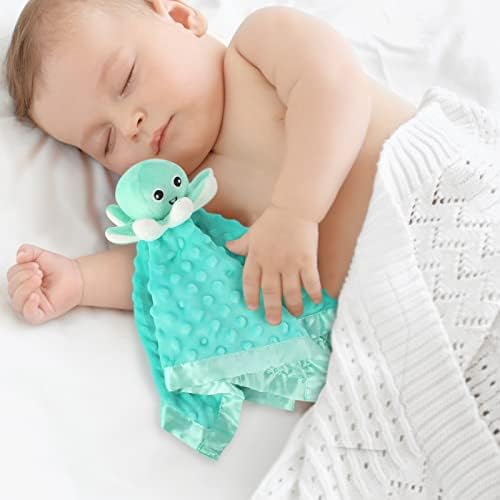 JARIFERR Baby Security Blanket Octopus Plush Lovey