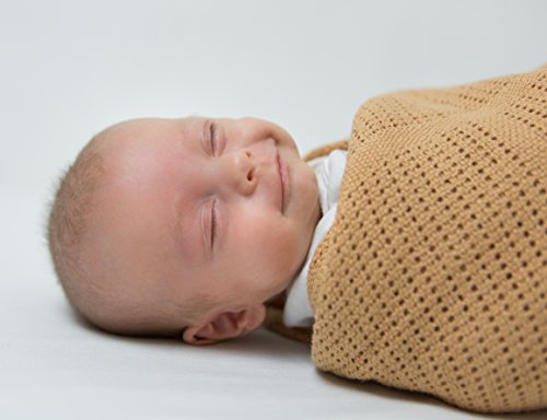 Amazing Baby Cellular Blanket - Ultra Soft 44x44 Inches