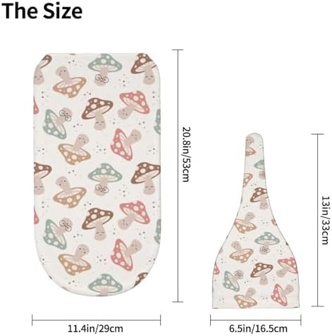 Muishi Happy Mushroom Swaddle Blanket Hat Set