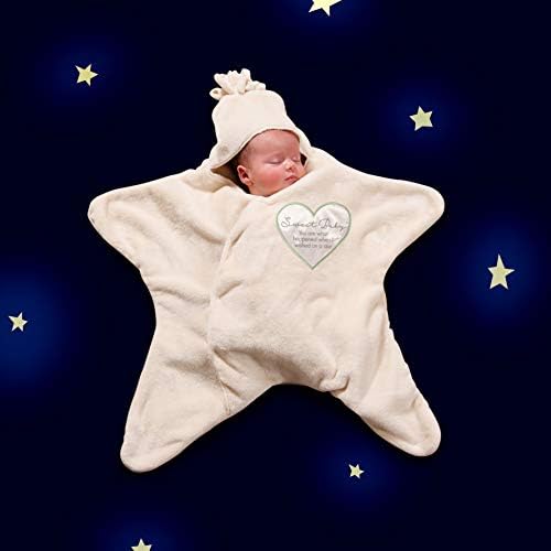 Pavilion Gift Company Star Swaddle Blanket for Newborns