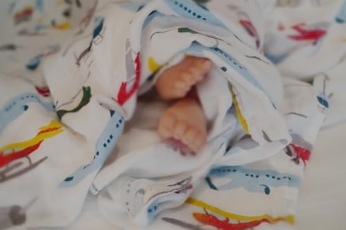 CHUNGEL Essentials Swaddle Blanket 47x47 for Baby Boy
