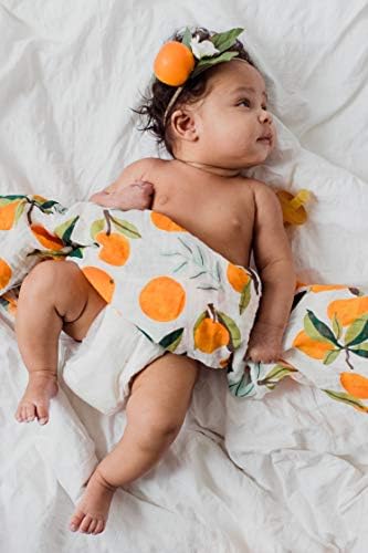 Clementine Kids Muslin Swaddles - Soft Reusable and Cozy