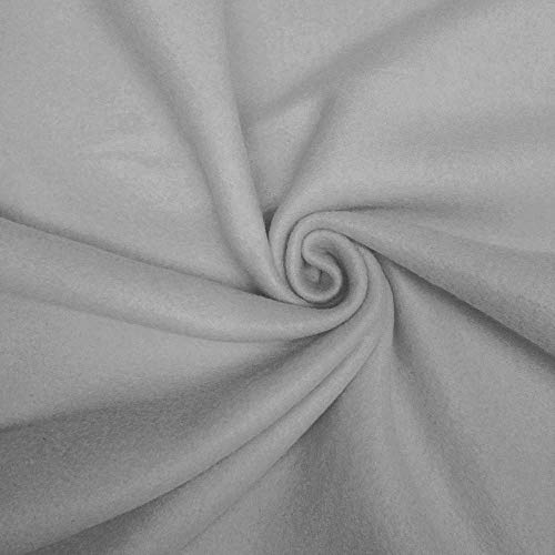 TL Care Fleece Blanket with Satin Trim Soft Warm Cozy Gray 30x40