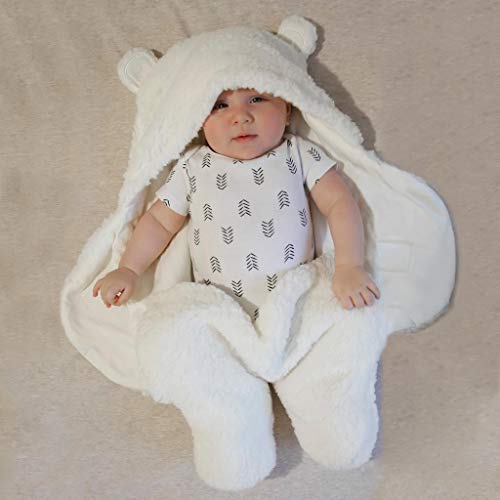 Jam Naturals Cute Bear Organic Newborn Swaddle Wrap